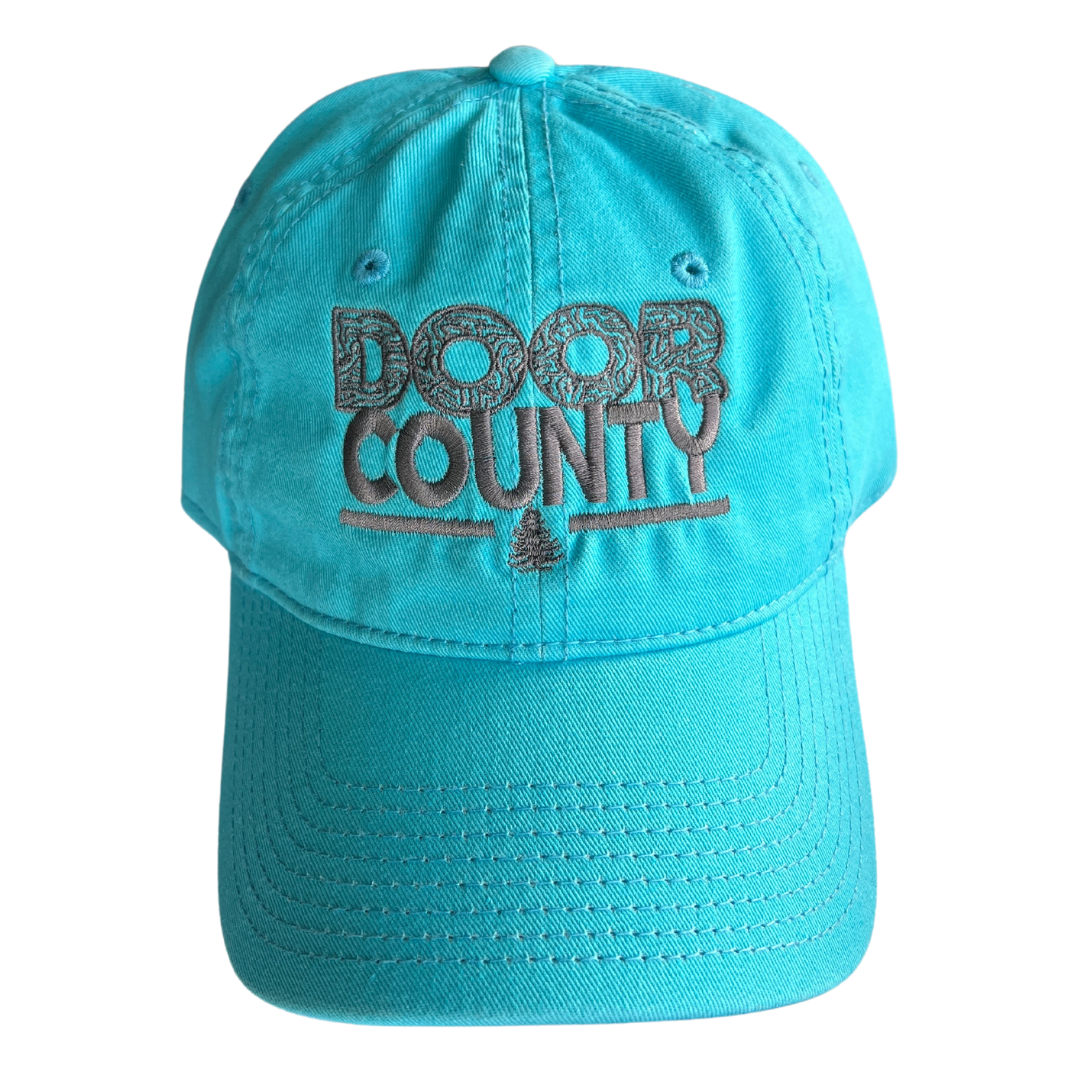 Door County Block Island Blue Taffy Hat