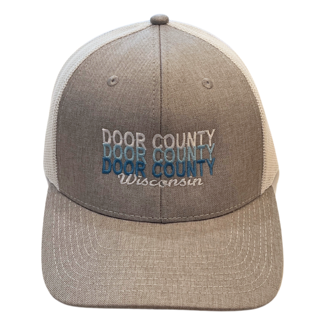 Door County Triple Repeat Grey Hat