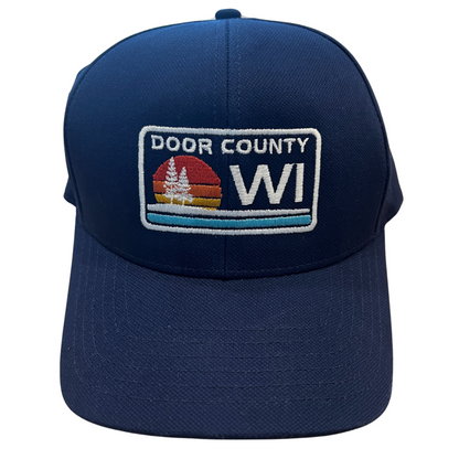 Door County WI Two Pines Navy Hat