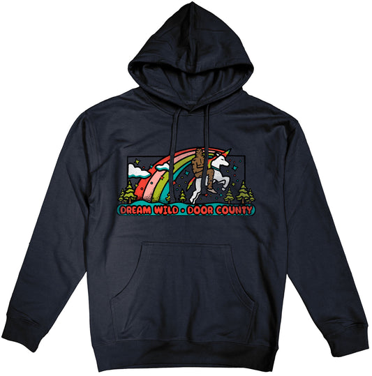 Dream Wild Door County Navy Hoodie