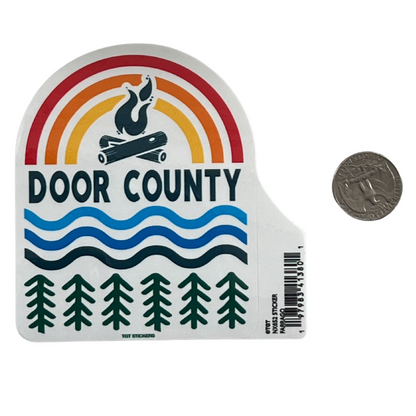 Sticker Door County Farrago