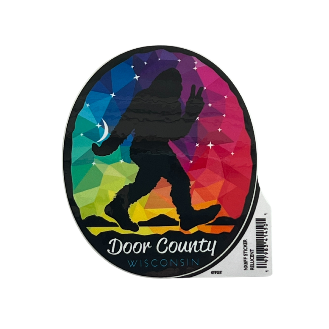 Sticker Door County Relucent
